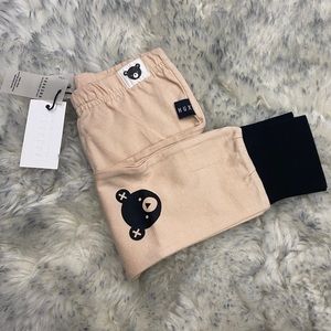 HUXBABY organic leggings sz 2